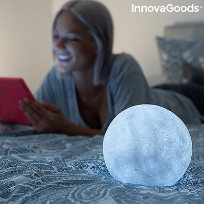 Lámpara LED Recargable Luna Moondy InnovaGoods - InnovaGoods Store