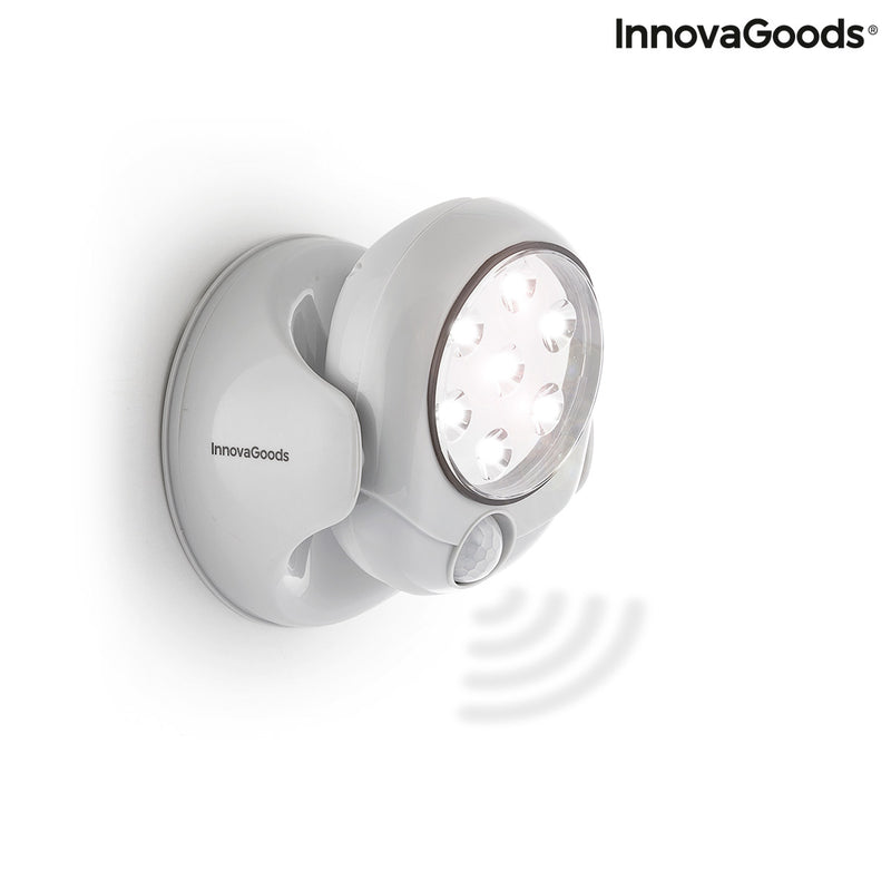 Candeeiro LED com Sensor de Movimento Lumact 360º InnovaGoods