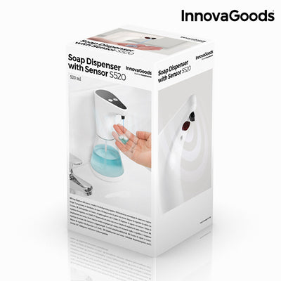 Dispensador de Jabón Automático con Sensor Sensoap InnovaGoods - InnovaGoods Store