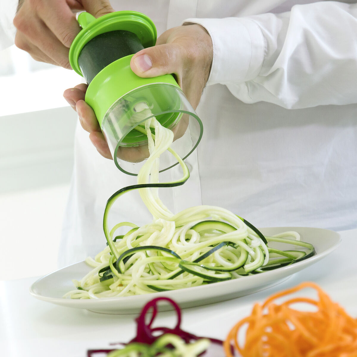 besto nzon Fruits et Légumes Spirale Pulp Roller Acier Inoxydable Spirale  Twist Tool : : Cuisine et Maison