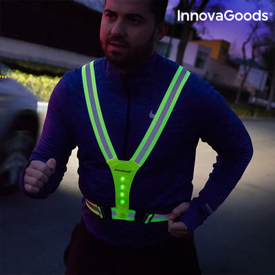 Arnês Desportivo com Luzes LED Lurunned InnovaGoods