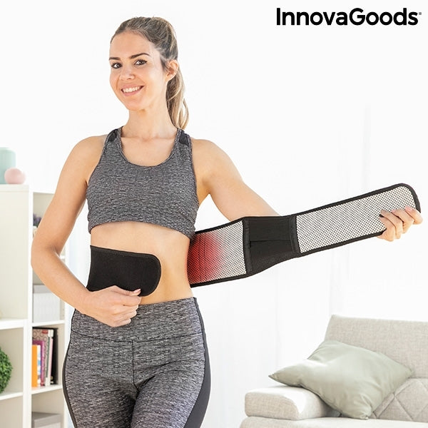 Fascia Termica Lombare con Magneti in Tormalina Tourmabelt InnovaGoods –  InnovaGoods Store