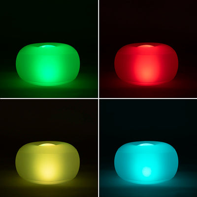Pouf Gonfiabile con LED Multicolor e Telecomando Pulight InnovaGoods