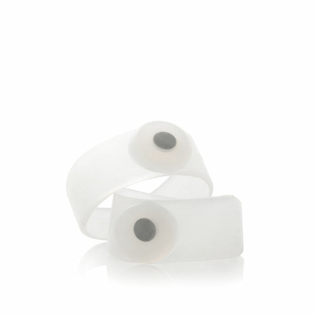 Uposao Anello Magnetico In Ematite Unisex - Effetto Snellente, Assorbi Energia Negativa, Gioiello Moda Nero