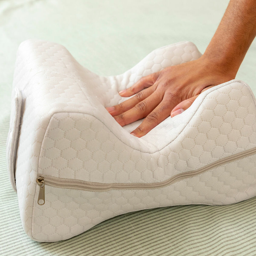 Coussin De Yoga Bolster Goodlife HC - Bleu - Avec Sangle Extensible - Neuf