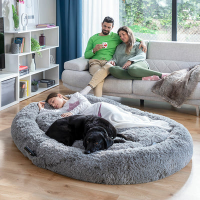 Pelíšek pro lidi a pejsky | Human Dog Bed XXL InnovaGoods Grey