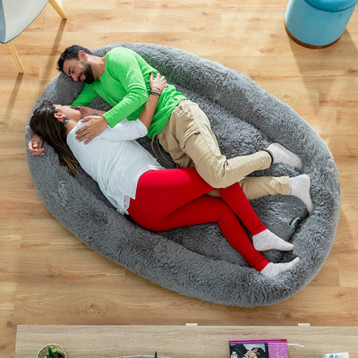 Lit de Chien pour Humains | Human Dog Bed XXL InnovaGoods Grey