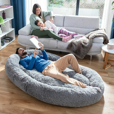 Кучешко Легло за Хора | Human Dog Bed XXL InnovaGoods Grey