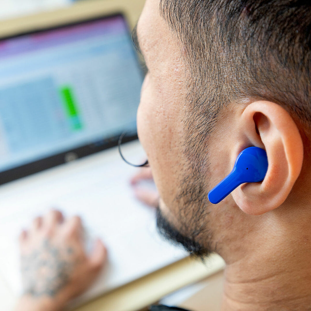 bluetooth kopfhörer in ladebox aufbewahren Kabellose Kopfhörer mit Ladebox Blue InnovaGoods – InnovaGoods Store