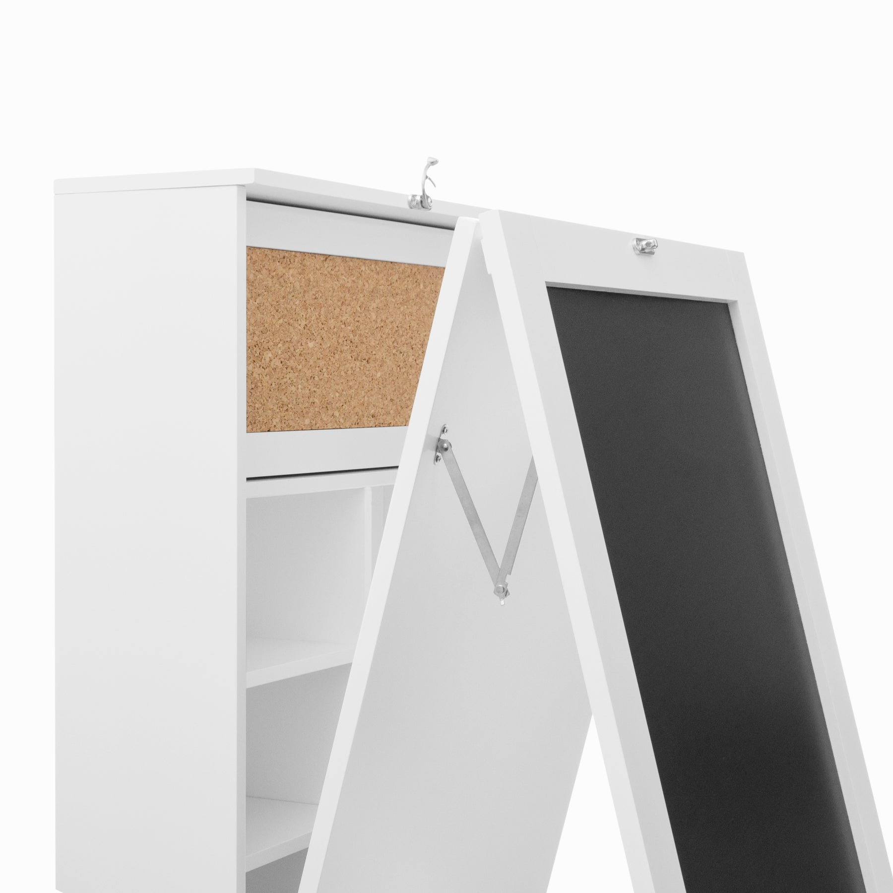 MODEZVOUS - Bureau Pliable Rabattable pour Petit Espace 80 CM