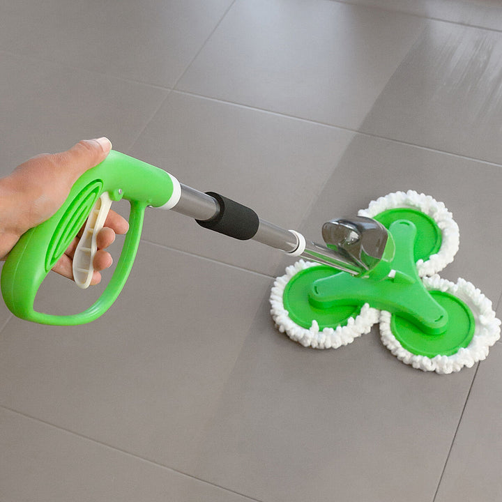 moppyです。 Triple Dust-Mop with Spray Trimoppy InnovaGoods