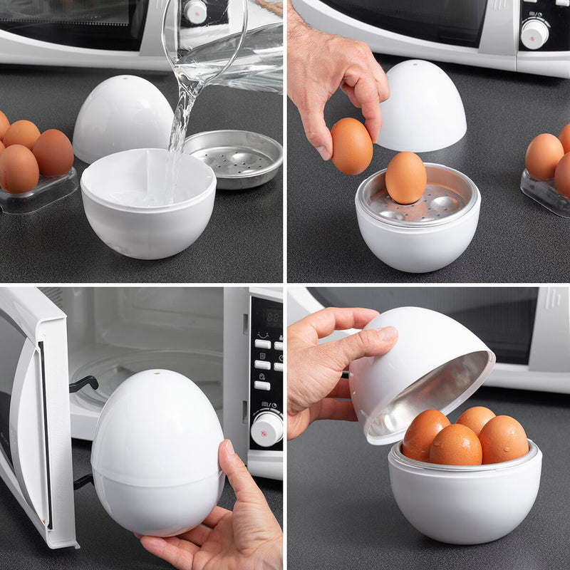 Cuiseur à Oeufs pour Micro-ondes avec Livre de Recettes Boilegg Innova – Store Cuiseur à Oeufs pour Micro-ondes avec Livre de Recettes Boilegg Innova – Store