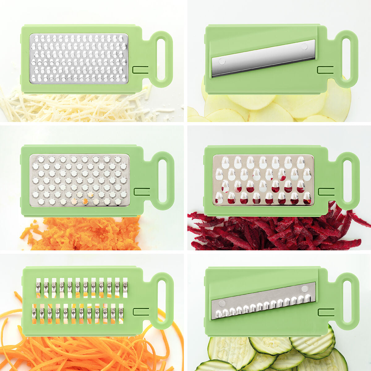 Mandoline-Râpe Pliable 6 en 1 InnovaGoods - Accessoire de découpe - Achat & prix Mandoline-Râpe Pliable 6 en 1 InnovaGoods - Accessoire de découpe - Achat & prix
