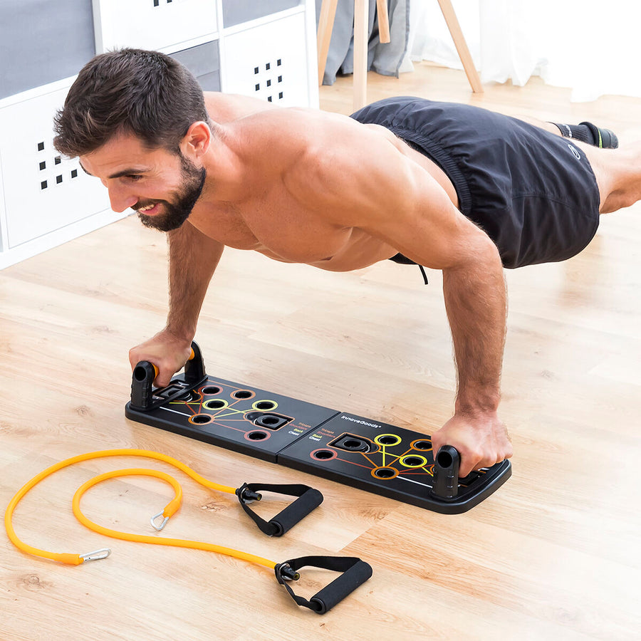 Yidueace - Dés De Fitness 12 Faces - Entraînement Fun En PU - Squats, Pompes, Yoga - Portable - Pour Salle Ou Voyage