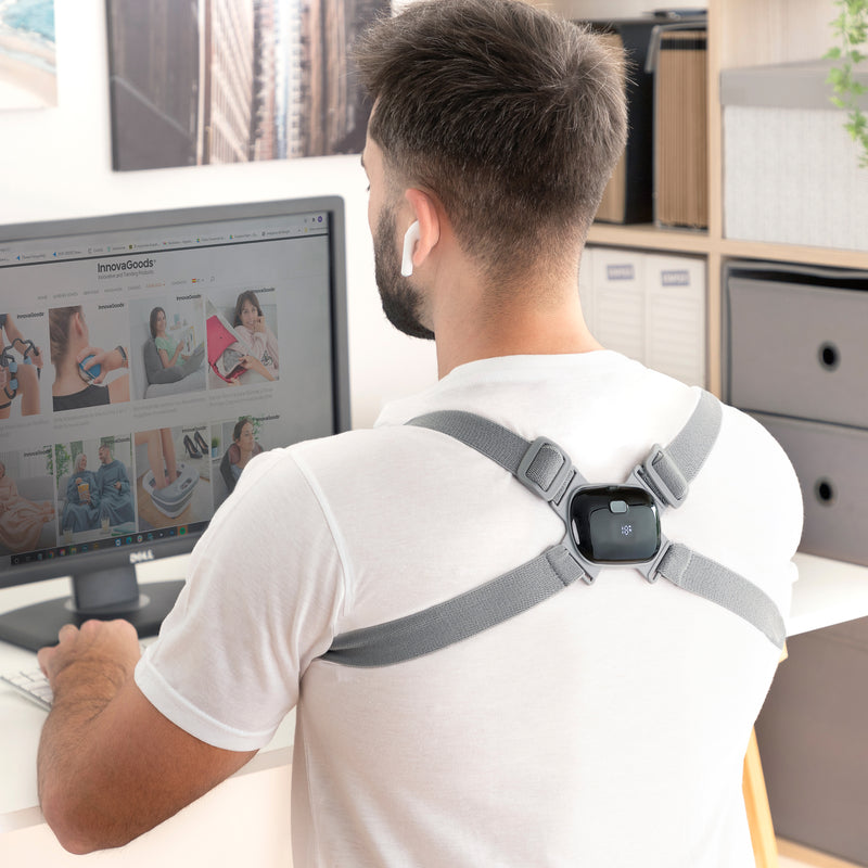 Entraîneur de Posture Intelligent Rechargeable avec Vibration Viback InnovaGoods