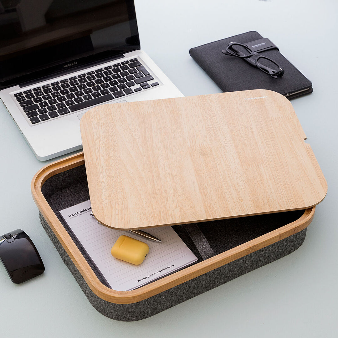 Laptop Bed Tray Table, Portable Lap Desk, Notebook Stand Lezen Houder Met Inklapbare Poten & Tablet Groove, Met Opladen Hole Design, Voor Eten Ontbijt, Lezen, Bekijken Film Op Bed/Bank,Beige Laptop Bed Tray Table, Portable Lap Desk, Notebook Stand Lezen Houder Met Inklapbare Poten & Tablet Groove, Met Opladen Hole Design, Voor Eten Ontbijt, Lezen, Bekijken Film Op Bed/Bank,Beige