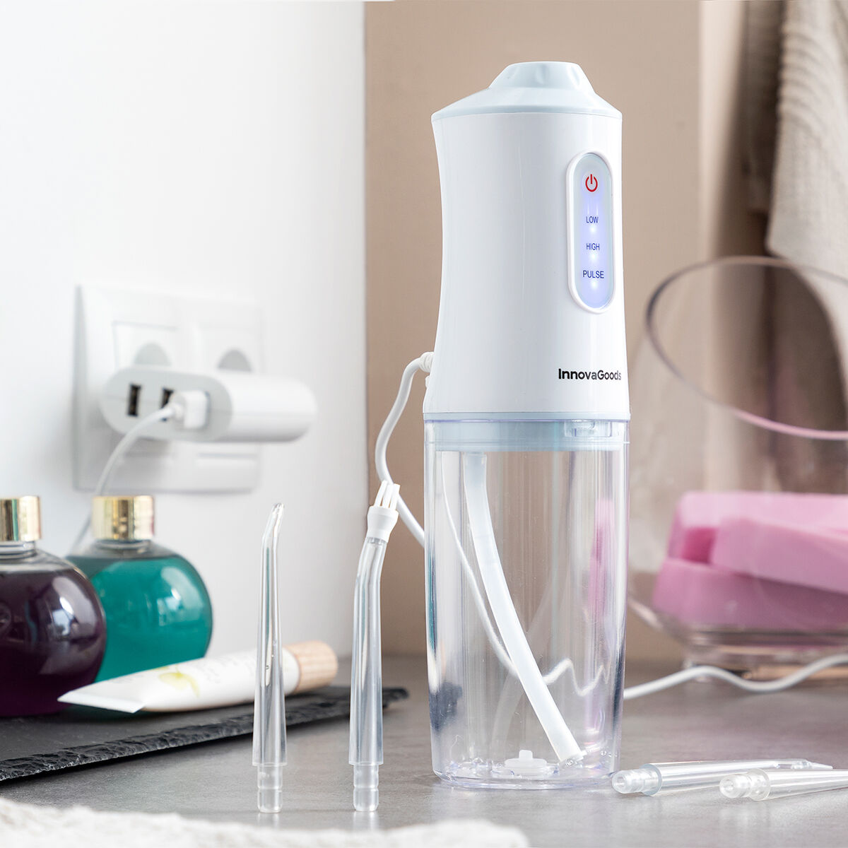 Denter Portable Rechargeable Oral Irrigator Denter InnovaGoods – InnovaGoods Store