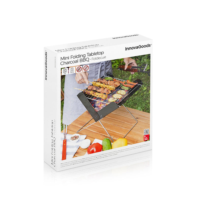 Barbecue portatile, in acciaio inox, design staccabile, mini griglia da tavolo per barbecue all'aperto, campeggio, viaggi, picnic Barbecue portatile, in acciaio inox, design staccabile, mini griglia da tavolo per barbecue all'aperto, campeggio, viaggi, picnic