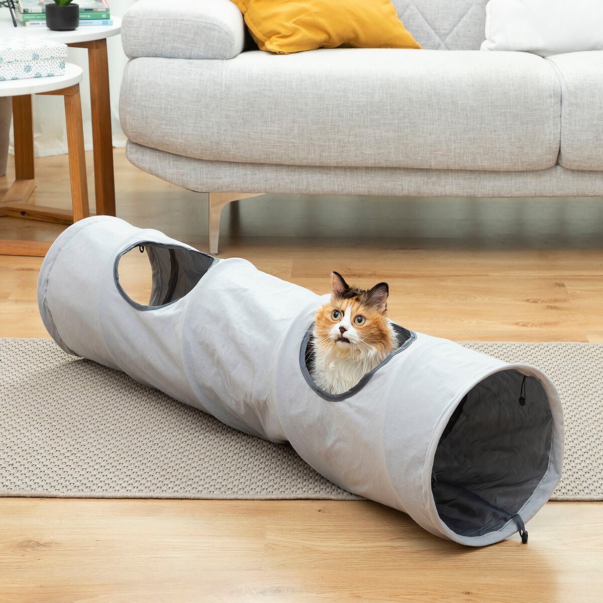 Tunnel De Couchage Pour Chat | Tunnel De Jeu Pour Chat,Abri