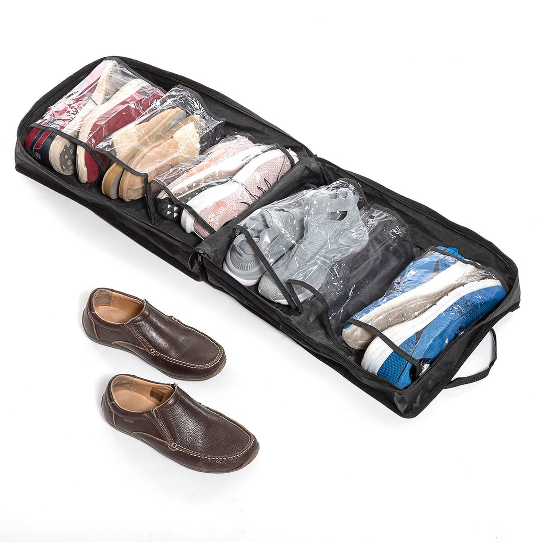 2 Sacs à Chaussures De Voyage Anti-Poussière - 40x22cm & 34x18cm - Maille Respirante - Pour Valise Ou Rangement Maison