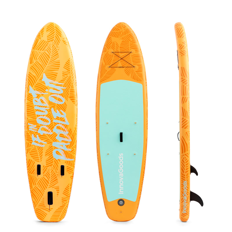Placă de Paddle Surf Gonflabilă 2 în 1 cu loc de stat și accesorii Siros InnovaGoods 10&