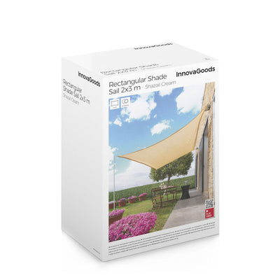 Voile d’Ombrage Rectangulaire Shazail InnovaGoods 2 x 3 m
