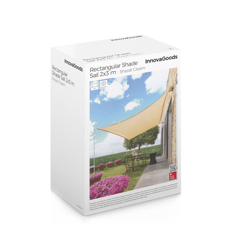 Copertină umbrar dreptunghiulară de pânză Shazail InnovaGoods 2 x 3 m