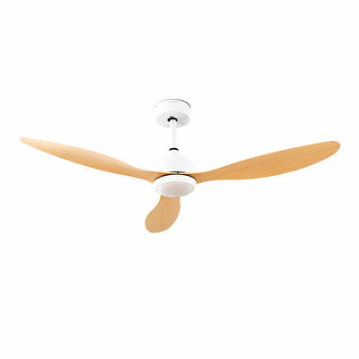 LED Ceiling Fan with 3 ABS Blades Wuled InnovaGoods Wood 36 W