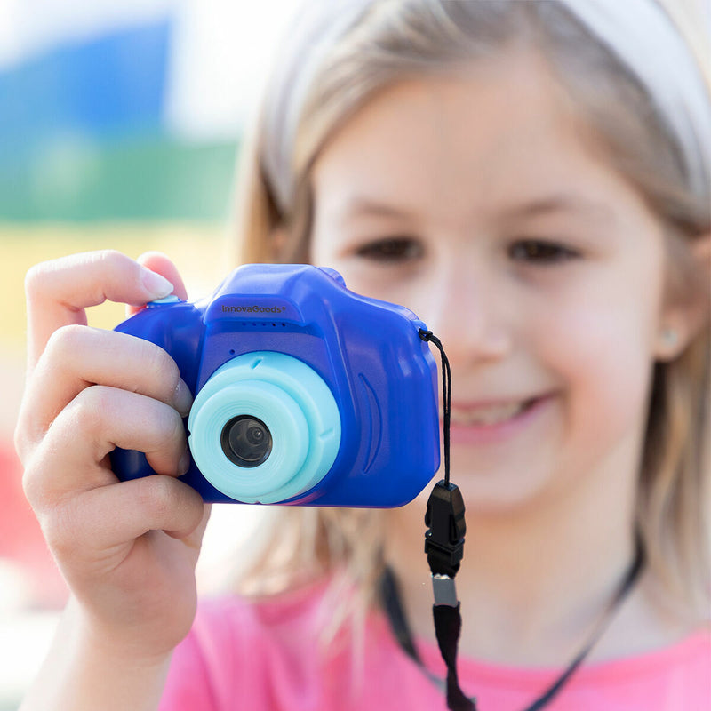 Wiederaufladbare Kinder-Digitalkamera mit Spielen Kiddak InnovaGoods