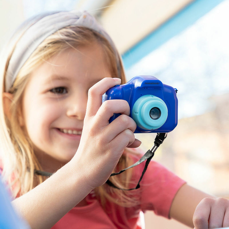 Dětský dobíjecí digitální fotoaparát s hrami Kiddak InnovaGoods