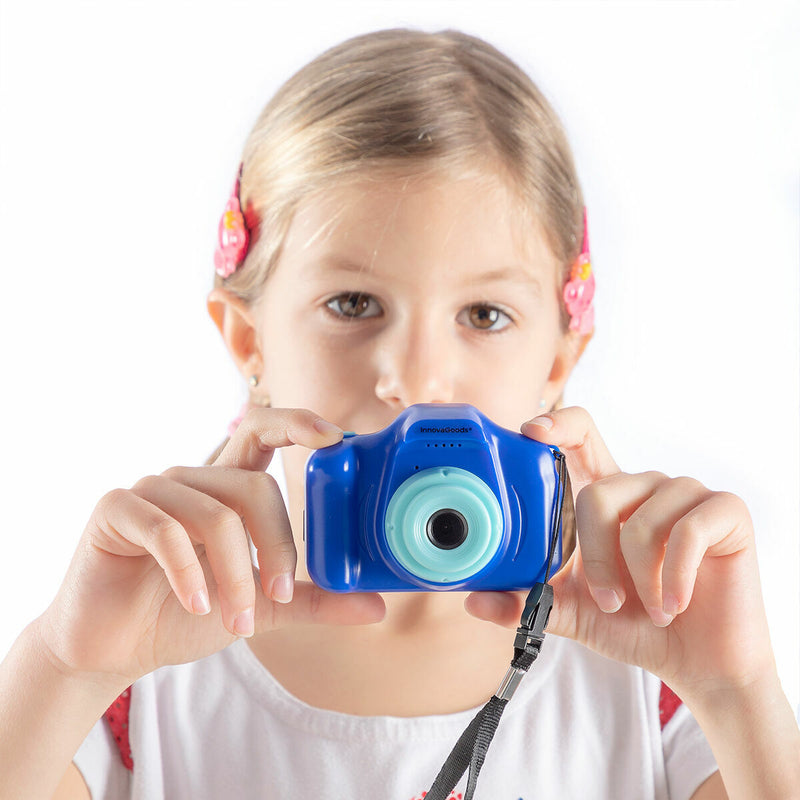 Fotocamera Digitale per Bambini Ricaricabile con Giochi Kiddak InnovaGoods