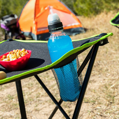 Inklapbare stoffen campingtafel met hoes Cafolby InnovaGoods