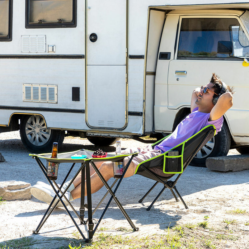 Inklapbare stoffen campingtafel met hoes Cafolby InnovaGoods