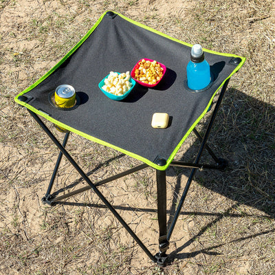 Masă de camping textilă pliabilă cu husă Cafolby InnovaGoods