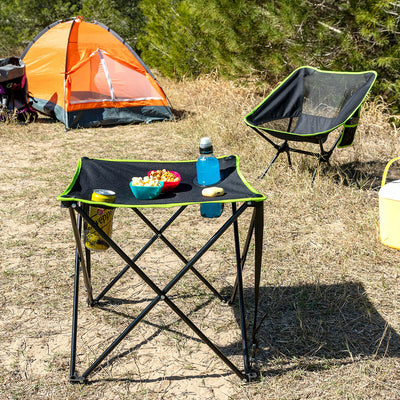 Masă de camping textilă pliabilă cu husă Cafolby InnovaGoods