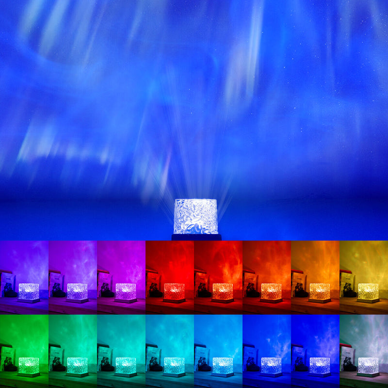 Proiettore Aurora Boreale LETOUR - 16 Colori, 30 Modalità, Luce Notturna Per Camera Da Letto E Bambini - Foto 8