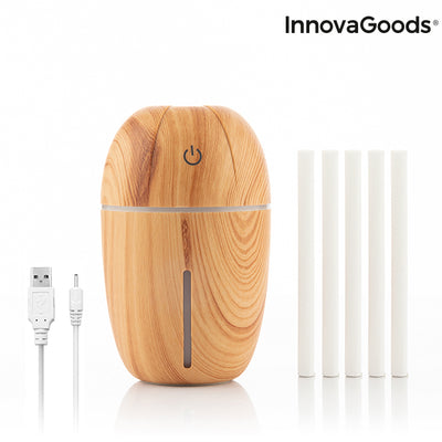 Mini-Humidificador Difusor de Aromas Honey Pine InnovaGoods