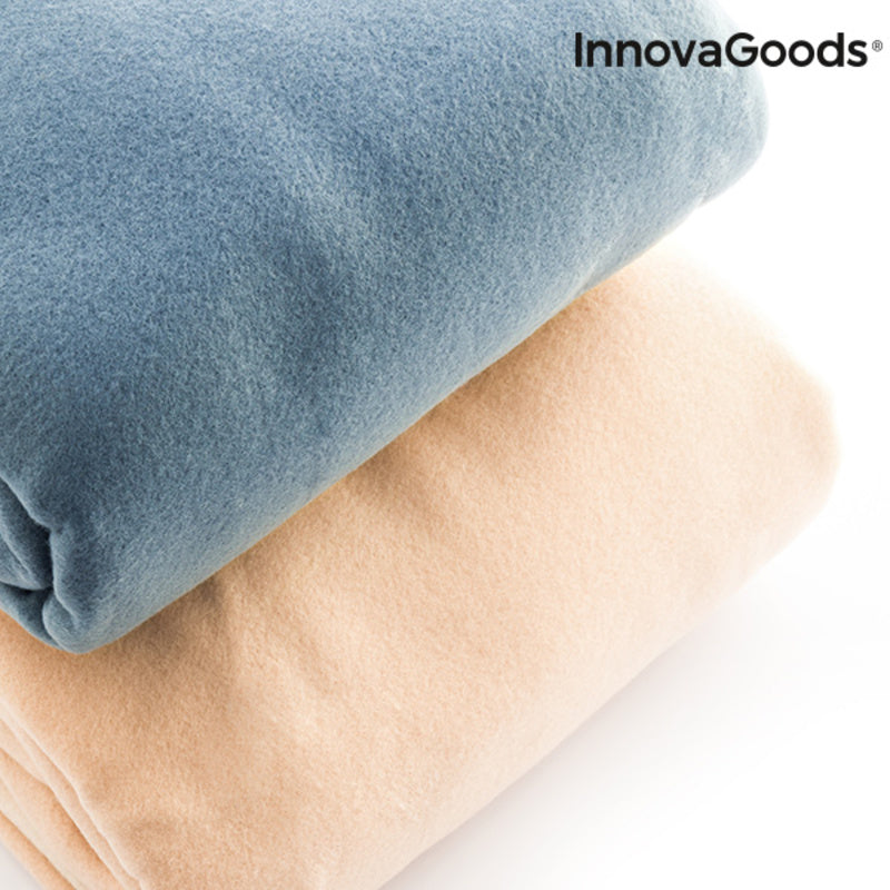 Coperta con Maniche Doppia con Tasca Centrale Doublanket InnovaGoods