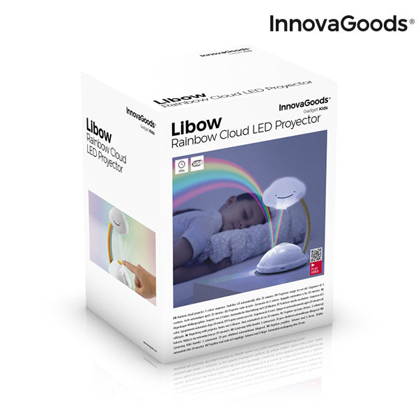 Projetor LED Nuvem Arco-íris Libow InnovaGoods