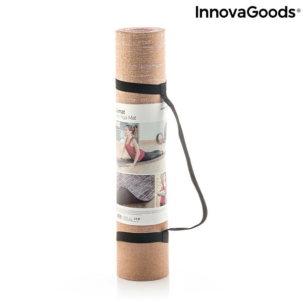 Jute-Yoga-Matte Jumat InnovaGoods