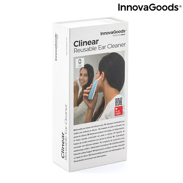 Curățător electric pentru urechi reutilizabil Clinear InnovaGoods