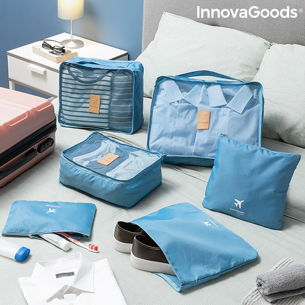 Conjunto de Bolsas de Organização para Malas Luggan InnovaGoods 6 Peças