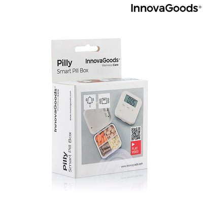 Caixa de Comprimidos Eletrónica Inteligente Pilly InnovaGoods