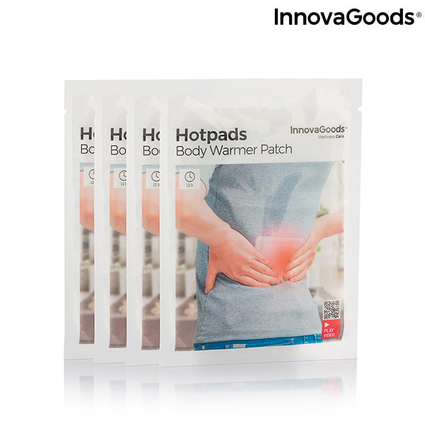 Parches de Calor Corporales Adhesivos Hotpads InnovaGoods (Pack de 4) - InnovaGoods Store