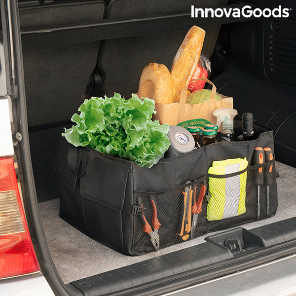 Organisateur de Coffre de Voiture Pliable Carry InnovaGoods