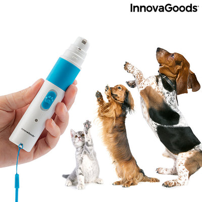 Lima de unhas recarregável para animais de estimação Pawy InnovaGoods