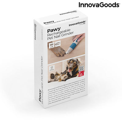 Lima de unhas recarregável para animais de estimação Pawy InnovaGoods