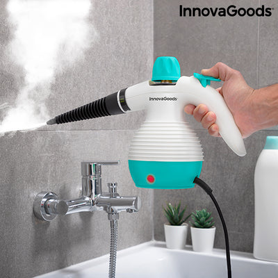 Multi-purpose, 9-in-1 Hand-held Steamer with Accessories Steany InnovaGoods 0,35 L 3 Bar 1000W