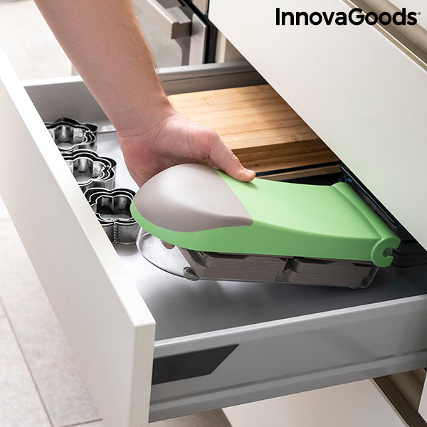7-in-1-Gemüseschneider, Reibe und Mandoline mit Rezepten und Zubehör Choppie Expert InnovaGoods