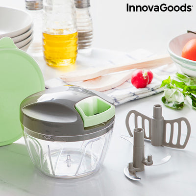 Manual mini chopper with pull cord Spinop InnovaGoods